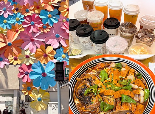 迅鹏不负五月好天气，聚餐奶茶双...